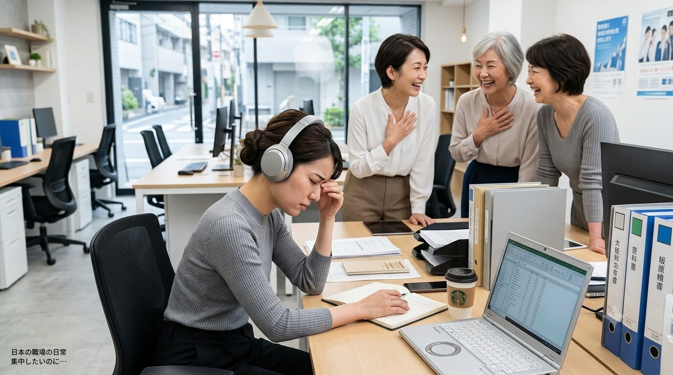 職場の女性がおしゃべりでうるさい…9割が知らない解決策とは