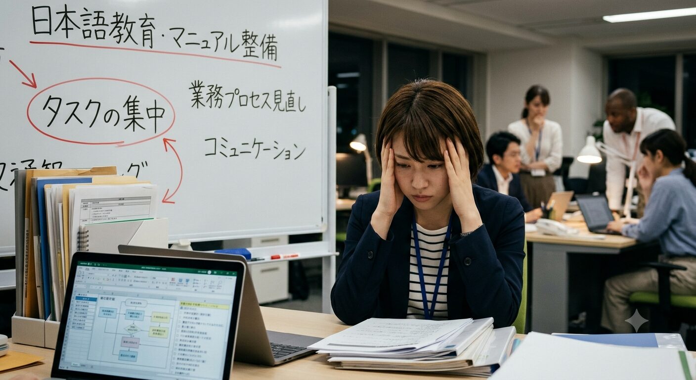 職場の外国人ストレス、原因は別だった？後悔しない対処法