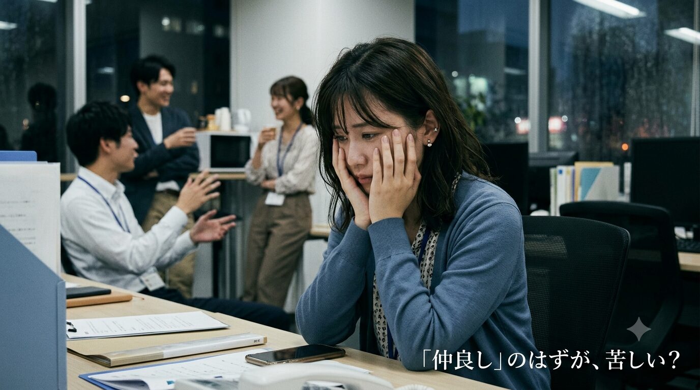 「仲良し」のはずが苦しい？職場の友達感覚を勘違いする人の末路